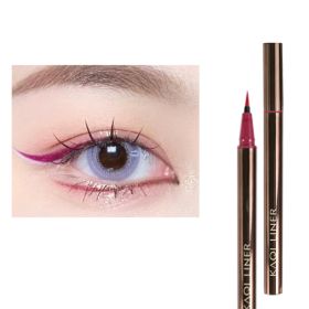 Matte Liquid Eyeliner Pencil Waterproof High Pigmented Long Lasting Eyeliner Eye Makeup - purple