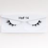 1Pair Mink Half Lashes Soft Thick Eye End Lengthening Faux Eyelashes Natural Long Handmade Eyelash Cross Curl 3D Lash For Makeup - 14