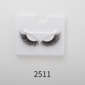 25mm Angel Winged Eyelashes Handmade Thick Theatrical Curly Fake Eyelash Black Natural Long Lash For Eyelash Extension Wholesale - 2511