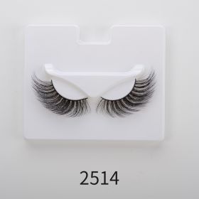 25mm Angel Winged Eyelashes Handmade Thick Theatrical Curly Fake Eyelash Black Natural Long Lash For Eyelash Extension Wholesale - 2514