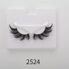 25mm Angel Winged Eyelashes Handmade Thick Theatrical Curly Fake Eyelash Black Natural Long Lash For Eyelash Extension Wholesale - 2524