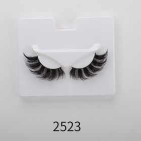 25mm Angel Winged Eyelashes Handmade Thick Theatrical Curly Fake Eyelash Black Natural Long Lash For Eyelash Extension Wholesale - 2523