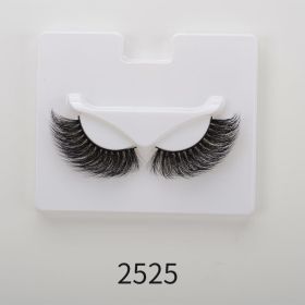 25mm Angel Winged Eyelashes Handmade Thick Theatrical Curly Fake Eyelash Black Natural Long Lash For Eyelash Extension Wholesale - 2525