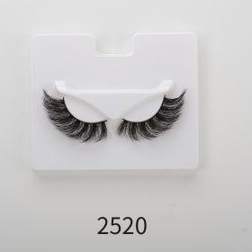 25mm Angel Winged Eyelashes Handmade Thick Theatrical Curly Fake Eyelash Black Natural Long Lash For Eyelash Extension Wholesale - 2520