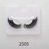 25mm Angel Winged Eyelashes Handmade Thick Theatrical Curly Fake Eyelash Black Natural Long Lash For Eyelash Extension Wholesale - 2505