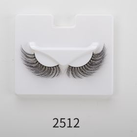 25mm Angel Winged Eyelashes Handmade Thick Theatrical Curly Fake Eyelash Black Natural Long Lash For Eyelash Extension Wholesale - 2512