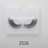 25mm Angel Winged Eyelashes Handmade Thick Theatrical Curly Fake Eyelash Black Natural Long Lash For Eyelash Extension Wholesale - 2526