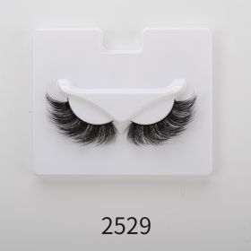 25mm Angel Winged Eyelashes Handmade Thick Theatrical Curly Fake Eyelash Black Natural Long Lash For Eyelash Extension Wholesale - 2529