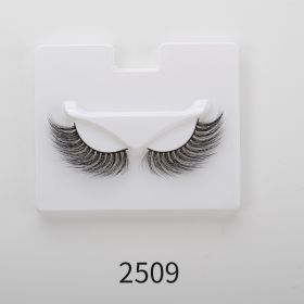 25mm Angel Winged Eyelashes Handmade Thick Theatrical Curly Fake Eyelash Black Natural Long Lash For Eyelash Extension Wholesale - 2509