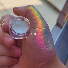 MultiChrome Shifting Pigments Chameleon Eyeshadow Duochrome Chameleon Eyeshadow Infinite Chrome Shining Eyeshadow Net 0.2g - 1105