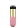 New Fashion Chubby Pier Foundation Brush Flat Cream Makeup Brushes Professional Cosmetic Brush highlight brush loose powder brus - Pink gold