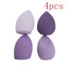 Different Sizes Makeup Sponge Dry&amp;Wet Use Cosmetic Puff Sponge maquiagem Foundation Powder Blush Beauty Tools with Storage Box - Pink