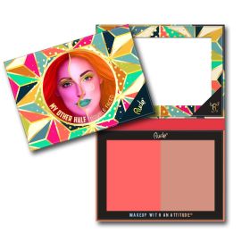 RUDE My Other Half Duo Shade Face Palette - Double Faced