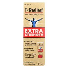 T-relief - Natural Pain Relief Cream - Extra Strength - 3 Oz. - Default