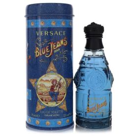 Blue Jeans by Versace Eau De Toilette Spray (New Packaging) - Men - 2.5 oz