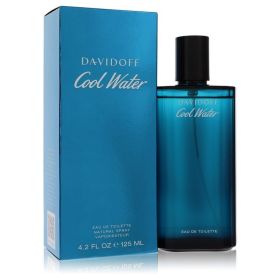 Cool Water by Davidoff Eau De Toilette Spray - Men - 4.2 oz