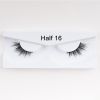 1Pair Mink Half Lashes Soft Thick Eye End Lengthening Faux Eyelashes Natural Long Handmade Eyelash Cross Curl 3D Lash For Makeup - 14