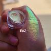 MultiChrome Shifting Pigments Chameleon Eyeshadow Duochrome Chameleon Eyeshadow Infinite Chrome Shining Eyeshadow Net 0.2g - E04