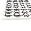 20 Pairs Mink Lashes Natural False Eyelashes Dramatic Volume Fake Lashes Soft Thick Long Eyelashes Wispy Makeup Extension 2022 - YP203