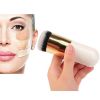 New Fashion Chubby Pier Foundation Brush Flat Cream Makeup Brushes Professional Cosmetic Brush highlight brush loose powder brus - White gold