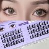 3D Faux Mink Lashes Tapered Natural Long False Eyelashes Individual Eyelash Natural Thick Lashes Eyelash Extension for Makeup - B7233-78pcs