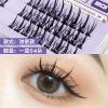 3D Faux Mink Lashes Tapered Natural Long False Eyelashes Individual Eyelash Natural Thick Lashes Eyelash Extension for Makeup - B7232-54pcs