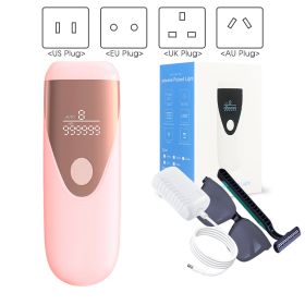 Bikinis IPL Hair Removal LCD Display Perm (Option: Pink-With box-UK)