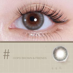 Mini Series Daily Color Contact Lenses (Option: Quiet Grey-450degree)