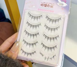 Five Pairs Of Grinding Pointed False Eyelashes Three-dimensional (Option: A07 5rows)