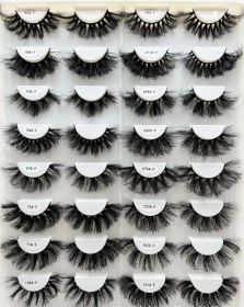 New Volume Mink 25MM False Eyelashes (Option: 761AF)