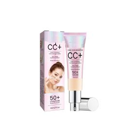 Natural Concealer Waterproof Makeup And Moisturizing (Option: Bright white)