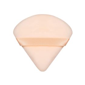 New Triangle Flocking Double-sided Makeup Cushion (Option: Nude)