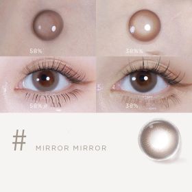 Mini Series Daily Color Contact Lenses (Option: Galo Brown38-450Degree)